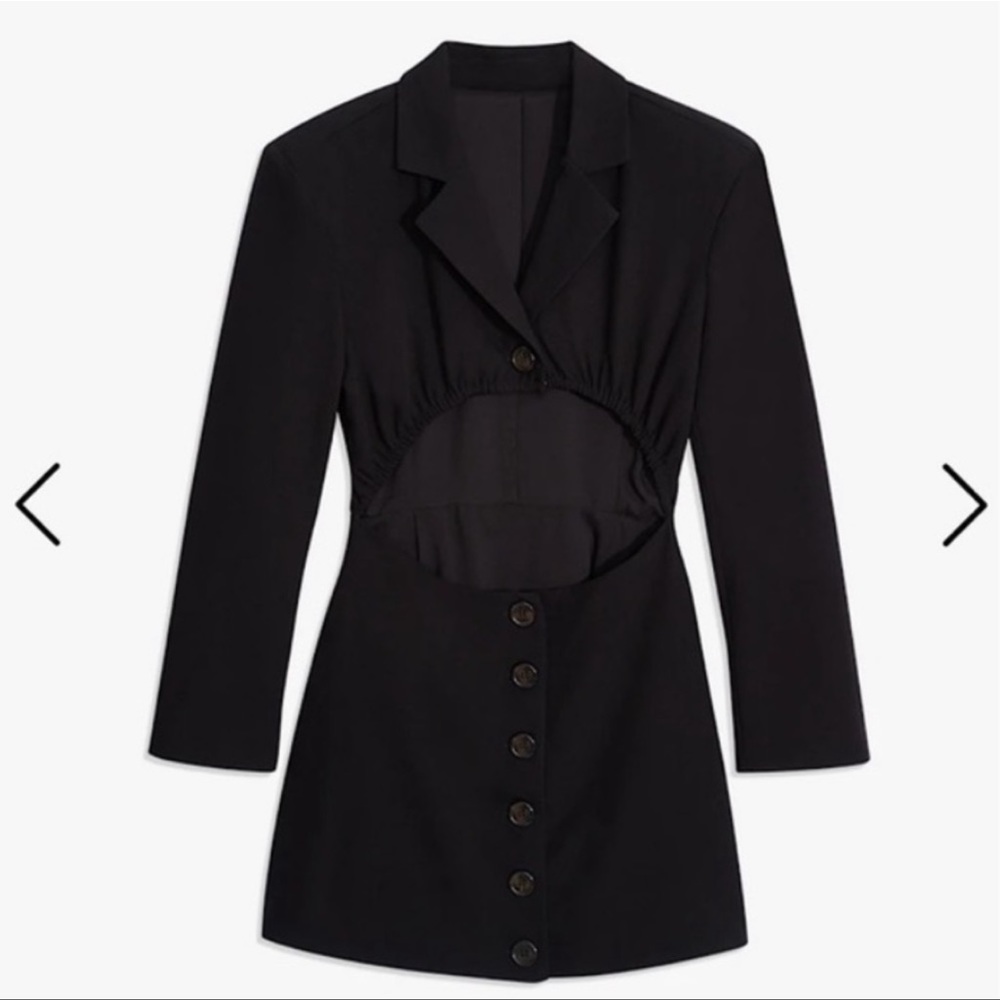 NEW NWT WeWoreWhat Blazer Stretch Crepe Dress XS